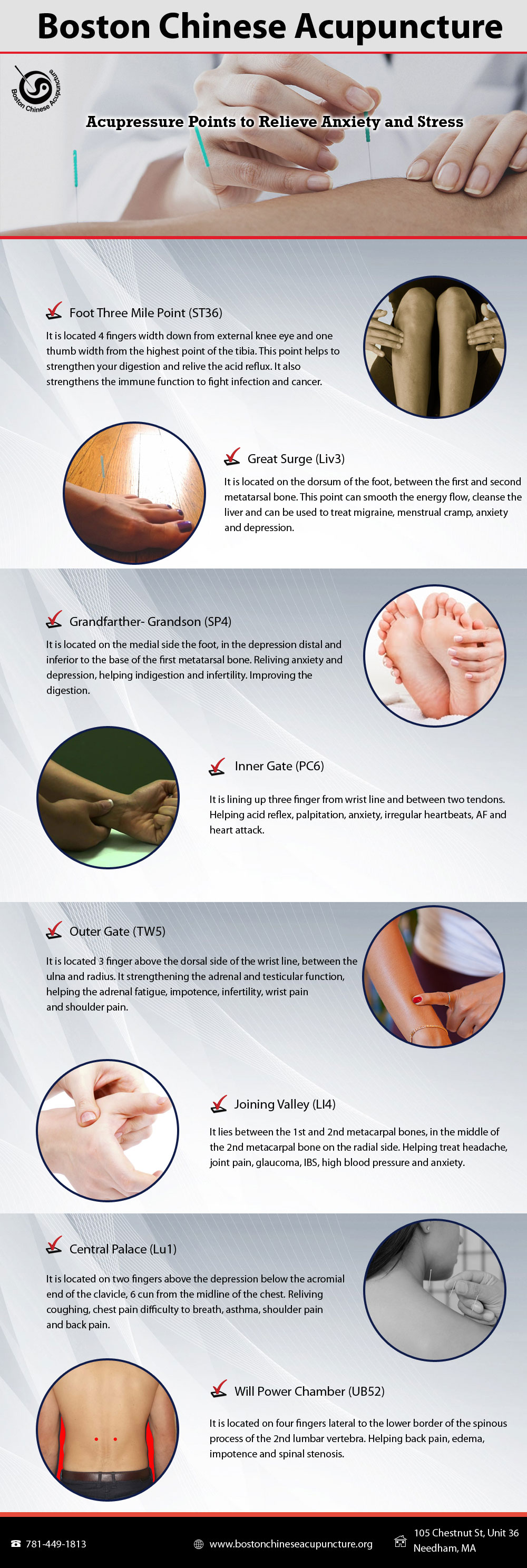 Acupressure Points to Relieve Anxiety and Stress