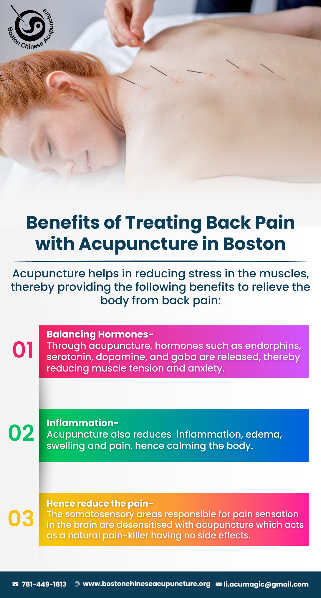 Benefits of Treating Back Pain with Acupuncture in Boston